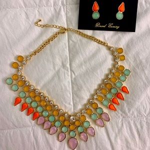 Cosmo Necklace and Earrings